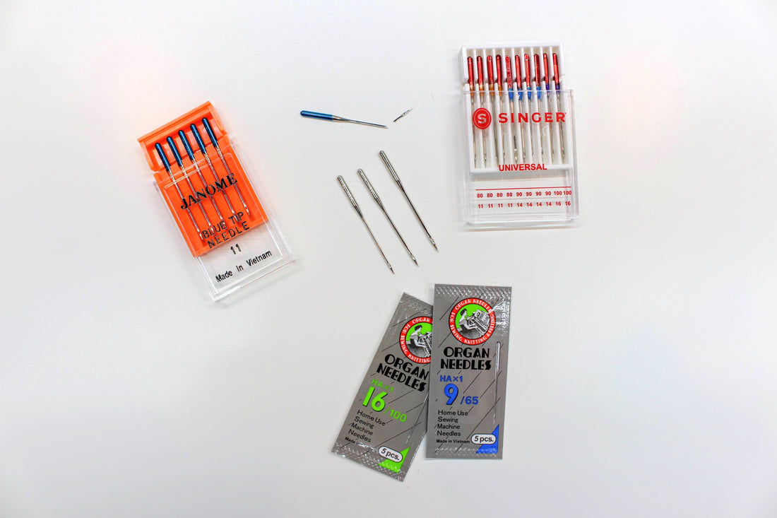 Sewing Machine Needles - PLUS a Size Reference Chart!